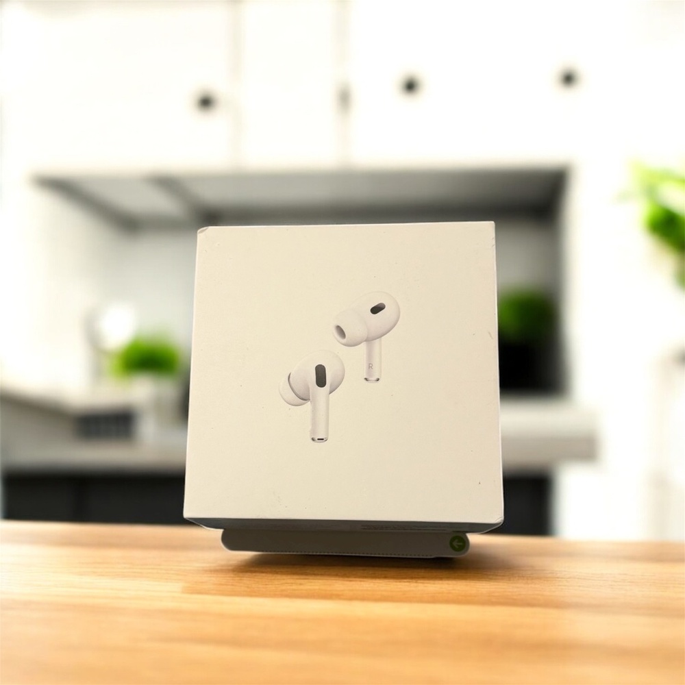 Apple AirPods Pro 2nd Generation EMPTY Retail Box Only – White | Original Manual